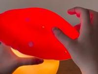 LAMP LARGE MUSHROOM TERRA