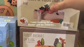 RABBIT AND VEGETABLES LOG